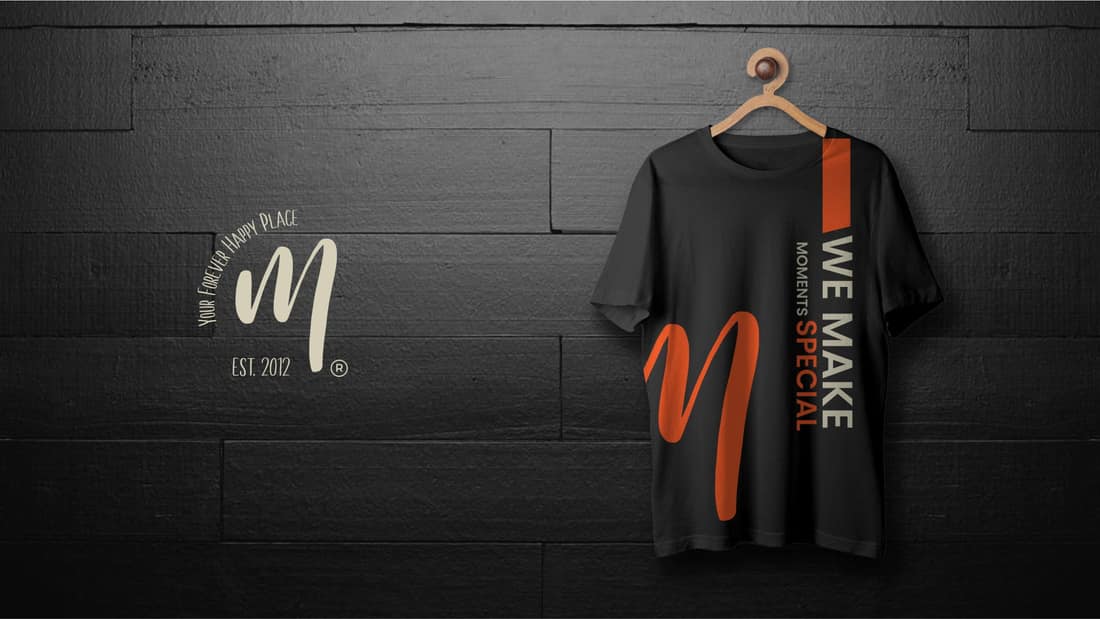 Typography Minimalist Team Apparel Attire Composition Design