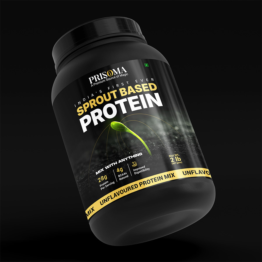 PRISOMA Unflavoured Sprout Protein Jar