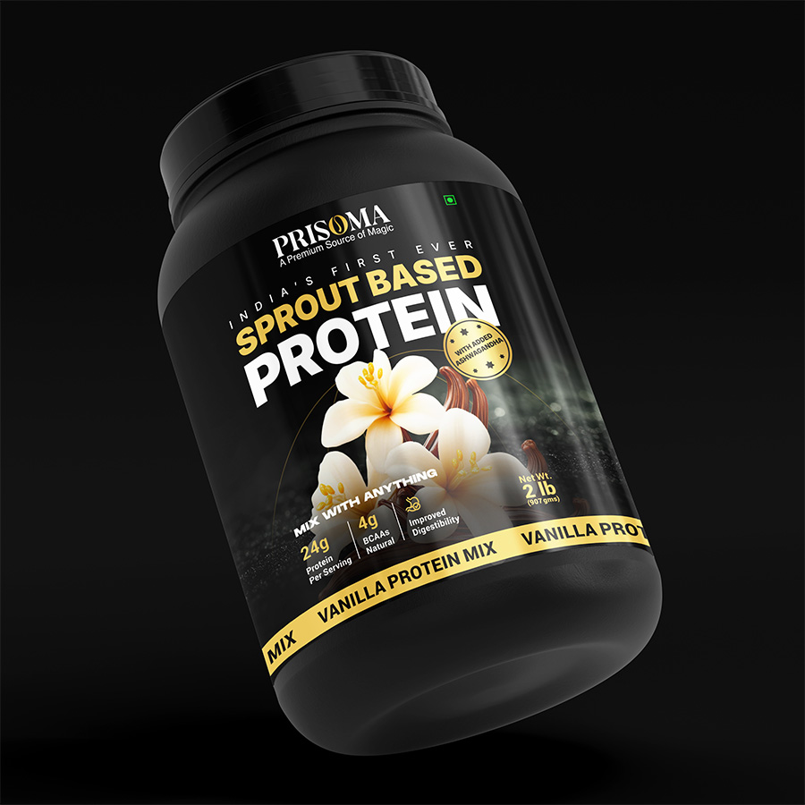 PRISOMA Vanilla Sprout Protein Jar